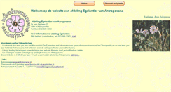 Desktop Screenshot of egelantier.antroposana.nl