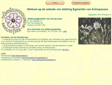 Tablet Screenshot of egelantier.antroposana.nl